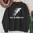 おかしな言い方 ノーバランス アンバランス クール スウェットシャツ 年配の女性への贈り物
