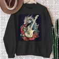 このドラゴンギターステートメントでステージをライトアップ。 スウェットシャツ 年配の女性への贈り物