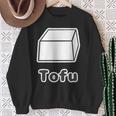 とうふ Tofu（豆腐）【Gohan ごはんタイム】ゆるくて かわいい 面白い イラスト スウェットシャツ 年配の女性への贈り物