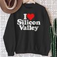 アイラブハートシリコンバレーv カリフォルニア スウェットシャツ 年配の女性への贈り物