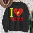 アイ・ラブ・ベトナム スウェットシャツ 年配の女性への贈り物