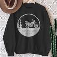 アドベンチャーバイクtシャツ スウェットシャツ 年配の女性への贈り物