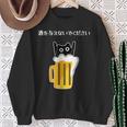 アルコールを飲まないでください 猫 お酒 ビール好き スウェットシャツ 年配の女性への贈り物