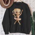 イタリア ブレイン ロート Ai生成キャラクター バレリーナ カプチーナ スウェットシャツ 年配の女性への贈り物