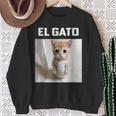 エルガト ミーム 猫 スウェットシャツ 年配の女性への贈り物