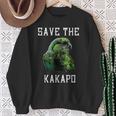 カカポ オウム ニュージーランド カカポ 鳥ave The Kakapo スウェットシャツ 年配の女性への贈り物