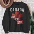 カナダはメープルリーフの愛国的なシャツと一緒に販売されていません。 スウェットシャツ 年配の女性への贈り物
