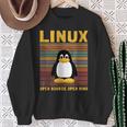 メンズ コンピューター オタク Linux ルートペンギン タックス 言葉 ギフト スウェットシャツ 年配の女性への贈り物