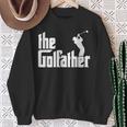 ゴルファザーの面白いゴルフの父神父お父さんゴルファー スウェットシャツ 年配の女性への贈り物