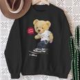スケートボーダー クマ スウェットシャツ 年配の女性への贈り物