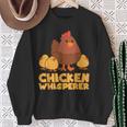 チキンウィスパラー ファストフード ファンギフト スウェットシャツ 年配の女性への贈り物