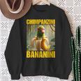 チンパンジーニ バナニーニ イタリアのブレインロットミーム スウェットシャツ 年配の女性への贈り物