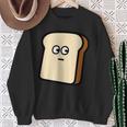 トーストくん パン 食パン かわいい イラスト ゆるキャラ メンズ レディース キッズ スウェットシャツ 年配の女性への贈り物