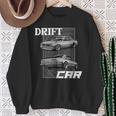 ドリフトカー ジャパニーズクラシックチューニングカー スウェットシャツ 年配の女性への贈り物