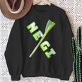 ネギ Negi【The 野菜】葱【変なtシャツ屋さん】面白いポップ デザイン スウェットシャツ 年配の女性への贈り物