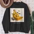 バナナの波はよく滑る スウェットシャツ 年配の女性への贈り物
