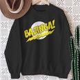 ビッグバン理論ロゴ Bazinga スウェットシャツ 年配の女性への贈り物