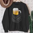 ビール 酒 面白いtシャツ 面白い ジョッキ ポケット 飲み おもしろ 飲み会 のんべえ メンズ ネタ 服 スウェットシャツ 年配の女性への贈り物