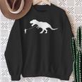ファニーt-Rex ウォーキング恐竜 ティラノサウルスレックス スウェットシャツ 年配の女性への贈り物