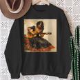 フラメンコダンサー セビリア Espana フラメンコ愛好家 スペインアート スウェットシャツ 年配の女性への贈り物
