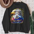 フリーメイソンs&C「マイティカラーイーグル」と書かれたフリーメイソンのシンボル。 スウェットシャツ 年配の女性への贈り物