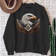フリーメイソンs&C「知恵を持ったワシ」のシンボル。 スウェットシャツ 年配の女性への贈り物