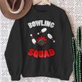 ボウラーのためのボウリングチームの面白い引用 スウェットシャツ 年配の女性への贈り物