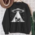 ラサ・アプソ・マム・ダッド・ドッグ-面白いエイリアンufo スウェットシャツ 年配の女性への贈り物