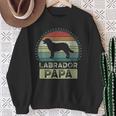 ラブラドール・パパ 父の日 ラブラドール・レトリーバー スウェットシャツ 年配の女性への贈り物