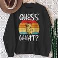 レトロ ヴィンテージ Guess What チキンバット スウェットシャツ 年配の女性への贈り物