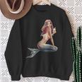 レトロ ヴィンテージ ピンナップ ガール マーメイド スウェットシャツ 年配の女性への贈り物