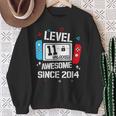 レベル 11 アンロック 素晴らしい 2014 11歳の誕生日 男の子 ビデオゲーム スウェットシャツ 年配の女性への贈り物