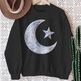 三日月と星 スウェットシャツ 年配の女性への贈り物
