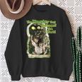 世界に挑んだヴィンテージクラシックホラーモンスター スウェットシャツ 年配の女性への贈り物