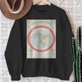 世界標準地図 フラットアースオリジナル スウェットシャツ 年配の女性への贈り物
