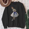 大人用 バレエダンサー 練習キット ドガ バレリーナ グラフィック スウェットシャツ 年配の女性への贈り物