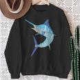 太刀魚 スポーツ フィッシング カジキ カジキ ビルフィッシュ ホビー スウェットシャツ 年配の女性への贈り物
