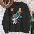 宇宙飛行士とレゴバルーンの冒険 スウェットシャツ 年配の女性への贈り物