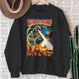 怪獣全惑星怪獣を破壊 スウェットシャツ 年配の女性への贈り物
