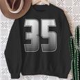 数字 35 サーティファイブ スウェットシャツ 年配の女性への贈り物