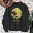 月世界旅行 1902 サイレント映画 クラシック映画 ヴィンテージ A Trip To The Moon Movie スウェットシャツ 年配の女性への贈り物
