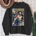 浮世絵 面白tシャツ 日本画 歌川国芳 名作 アート 絵画 メンズ レディース 面白い 服 美術 おもしろ スウェットシャツ 年配の女性への贈り物