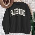 無料のパレスチナ大学代表チームフォント パレスチナの国旗を保存 スウェットシャツ 年配の女性への贈り物