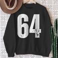 番号 64 スウェットシャツ 年配の女性への贈り物