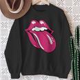 舌を広げた唇 スウェットシャツ 年配の女性への贈り物