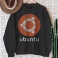 開発者向けubuntu デスクトップ、サーバー、コアソフトウェア スウェットシャツ 年配の女性への贈り物