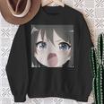 面白いカワイイガール 日本アニメ オタク スウェットシャツ 年配の女性への贈り物
