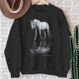 馬 動物 モチーフ アート 馬 スウェットシャツ 年配の女性への贈り物