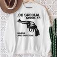 38 スペシャルモデル 10 リボルバー ファン スウェットシャツ 年配の女性への贈り物