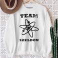 Big Bang Theory ロゴ チーム シェルドン アトム ライト スウェットシャツ 年配の女性への贈り物